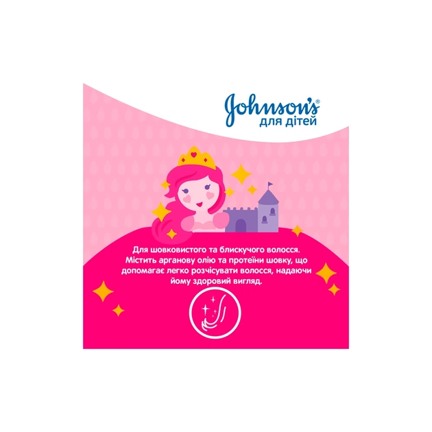 Дитячий шампунь Johnson’s baby Блискучі локони 500 мл (3574669907200) - picture 10