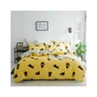 Простирадло MirSon Бязь 17-0572 Black Cat 180x220 см (2200005542385) - зменшене зображення 1