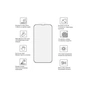 Скло захисне Drobak Samsung Galaxy S25 Plus Black (383885) - зменшене зображення 4