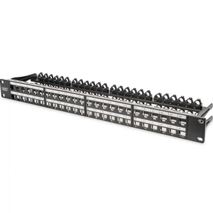 Патч-панель 19" 1U для 48-х модулів Keystone, набірна Digitus (DN-91424) изображение 1