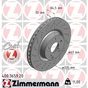 Гальмівний диск ZIMMERMANN 400.3659.20 - зменшене зображення 1