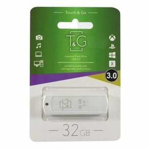 USB флеш накопичувач T&G 32GB 011 Classic Series White USB 3.0 (TG011-32GB3WH) зображення 1