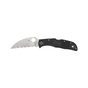 Ніж Spyderco Endela Wharncliffe Serrator Black (C243FSWCBK) - зменшене зображення 1