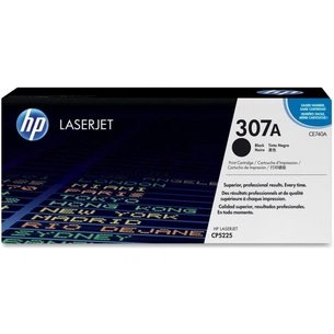 Картридж HP CLJ  307A Black (CE740A) зображення 1