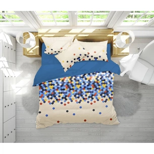 Постільна білизна MirSon Бязь 17-0520 Duende beige King Size (2200003653786) зображення 1