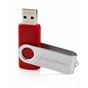 USB флеш накопичувач eXceleram 16GB P1 Series Silver/Red USB 2.0 (EXP1U2SIRE16) - зменшене зображення 3