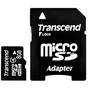 Карта пам'яті Transcend 8Gb microSDHC class 4 (TS8GUSDHC4) - зменшене зображення 1