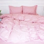 Підковдра MirSon Satin Stripe 30-0007 Pink 220х240 см (2200005250044) - зменшене зображення 1