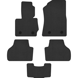 Килимок в салон EVAtech BMW X3 (F25) 2010-2017 2 покоління SUV EU (BM321CB5BW4RBB) зображення 1
