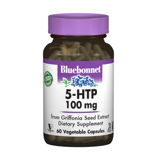 Амінокислота Bluebonnet Nutrition 5-HTP (Гідроксітріптофан), 100 мг, 60 капсул (BLB0051) зображення 1