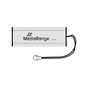 USB флеш накопичувач Mediarange 64GB Black/Silver USB 3.0 (MR917) - зменшене зображення 1