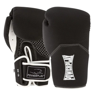 Боксерські рукавички PowerPlay 3011 16oz Black/White (PP_3011_16oz_Bl/White) зображення 1
