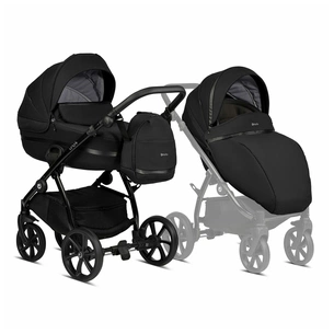 Коляска TUTIS 2 в 1 Uno+ BLACK EDITION Carcoal (1072100) зображення 1