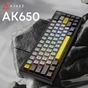 Клавіатура Ajazz AK650 Moon Yellow Switch USB UA Black/Grey/Yellow (AK650-MY-GWY) - уменьшенное изображение 6