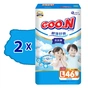Підгузки GOO.N Slim & Comfortable Розмір 4 L 9-14 кг 46 шт (21001092) - зменшене зображення 2