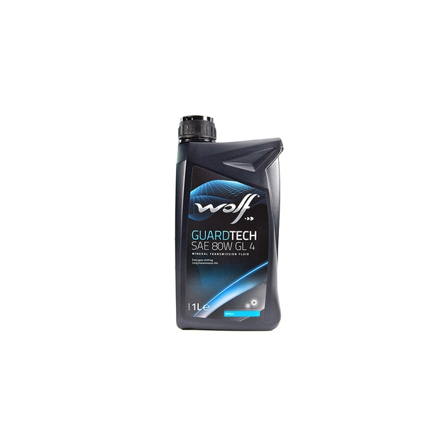 Трансмиссионное масло Wolf GUARDTECH SAE 80W GL 4 1л (8303104) - изображение 1