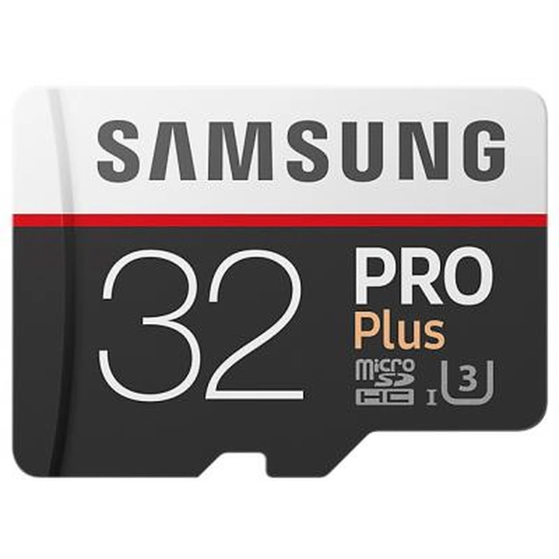 Карта пам'яті Samsung 32GB microSD class 10 PRO PLUS UHS-I G3 (MB-MD32GA/RU) - изображение 1