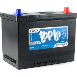 Акумулятор автомобільний Topla 75 Ah/12V Top/Energy Japan Euro (118 875) зображення 1