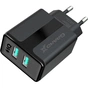 Зарядний пристрій Grand-X CH-15T 5V 2.1A 2USB Black + cable USB -> Type-C (CH-15T) - зменшене зображення 4