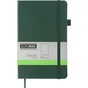 Книга записна Buromax Etalon 125x195 мм 96 листів без лінівки обкладинка зі штучної шкіри Зелена (BM.291060-04) - зменшене зображення 1