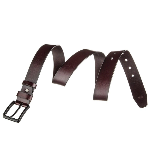 Ремінь Vintage Чоловічий шкіряний Коричневий (20221) - зображення 9