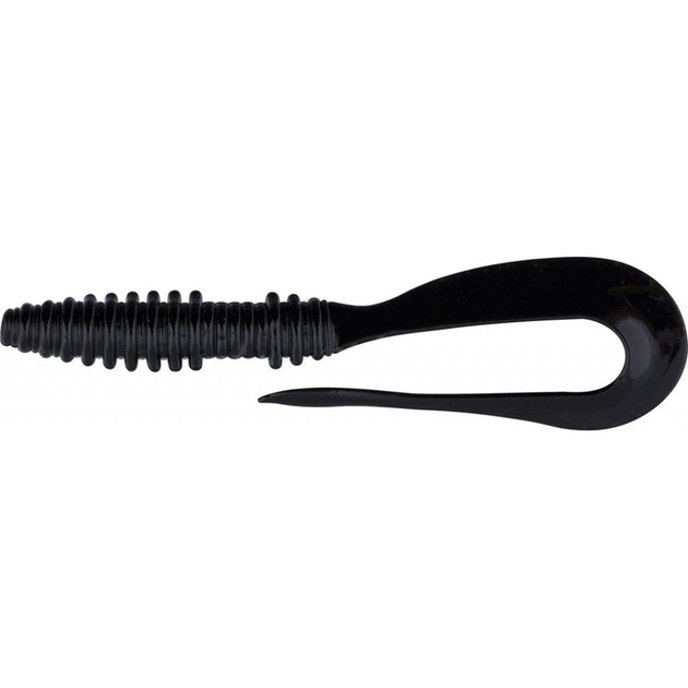 Силікон рибальський Keitech Mad Wag Mini 3.5" (10 шт/упак) ц:001 black (1551.07.49) - изображение 1
