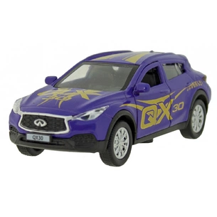 Машина Технопарк GlamCar Infiniti QX30 (QX30-12GRL-PUR) зображення 1
