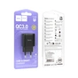 Зарядний пристрій HOCO C140A Smart USB QC3.0 Black (6942007627788) - зменшене зображення 5