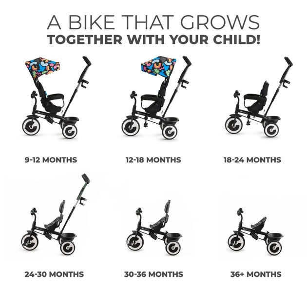 Дитячий велосипед Kinderkraft Aston Happy Shapes (KRASTO00HAP0000) (5902533925643) - picture 10