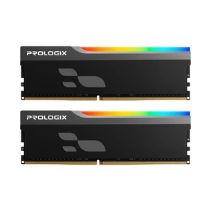 Модуль пам`ятi DDR4 2x16GB/3600 Prologix Onyx Black RGB (PRO32GB3600YBR4K) зображення 1