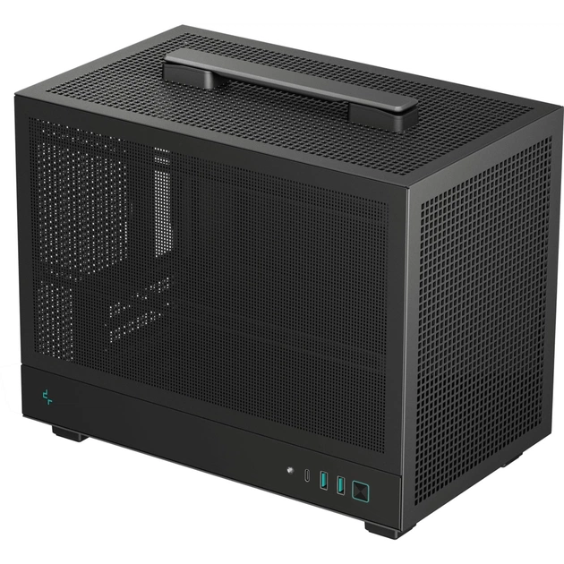 Корпус для ПК Deepcool CH160 Mesh Black (R-CH160-BKNMI0-G-1) - зображення 1