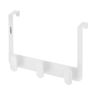 Вішалка для рушника Ardesto Minimalism Дверна на 3 гачки Біла (ARHB3109W) изображение 1