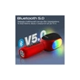 Мікрофон Promate VocalMic Bluetooth 2 x AUX LED Red (vocalmic.red) - зменшене зображення 6