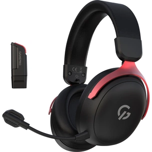 Навушники GamePro Asgard Freya Pro Wireless Black/Red (HSW201BR) зображення 1