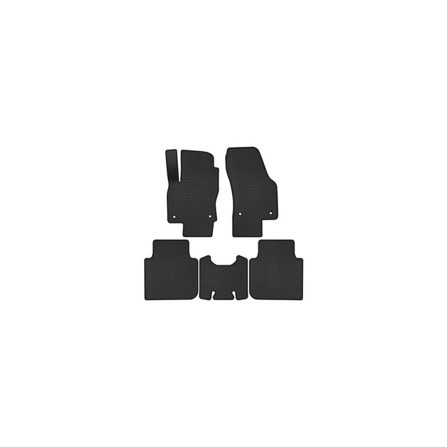 Килимок в салон EVAtech Skoda Kodiaq (7 seats) 2016-2021 SUV EU (SK3721CL5AV4RBB) - зображення 1