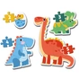 Пазл Clementoni 4 в 1 Dinosaurs, серия My First Puzzles (20834) - уменьшенное изображение 2