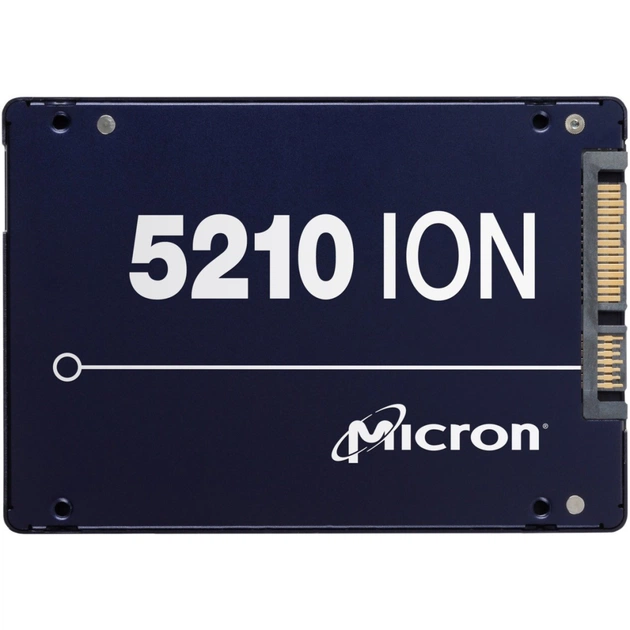 Накопичувач SSD 2.5" 3.84TB 5210 ION Micron (MTFDDAK3T8QDE-2AV1ZABYYR) - зображення 1