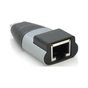 Перехідник USB-C to RJ45 1000Mbps black Voltronic (YT-A-Type-C(M)/RJ-45(F)-B/27019) - зменшене зображення 2