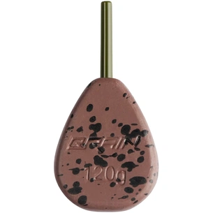 Грузило Brain In-Line Flat Lead 120g 2шт/уп Brown (1858.32.18) зображення 1