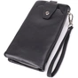 Гаманець ST Leather Шкіряний з відділенням під телефон Чорний (23101) - зменшене зображення 2