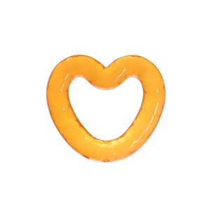 Прорізувач Baby Team з гелем (4005_помаранчеве сердечко) зображення 1