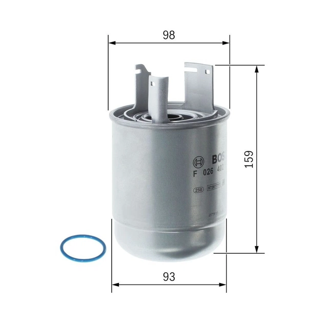 Фільтр паливний Bosch F026402289 - picture 5