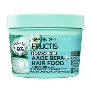 Маска для волос Garnier Fructis Superfood Aloe Vera 400 мл (3600542648271) изображение 1