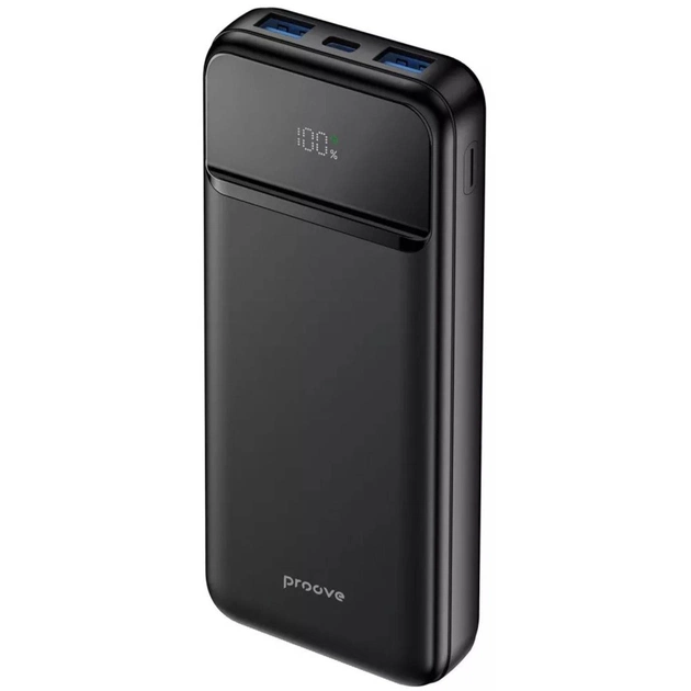 Універсальна мобільна батарея Proove Illuminator 2 22.5W 10000mAh Black (PBIP10212201) - зображення 1