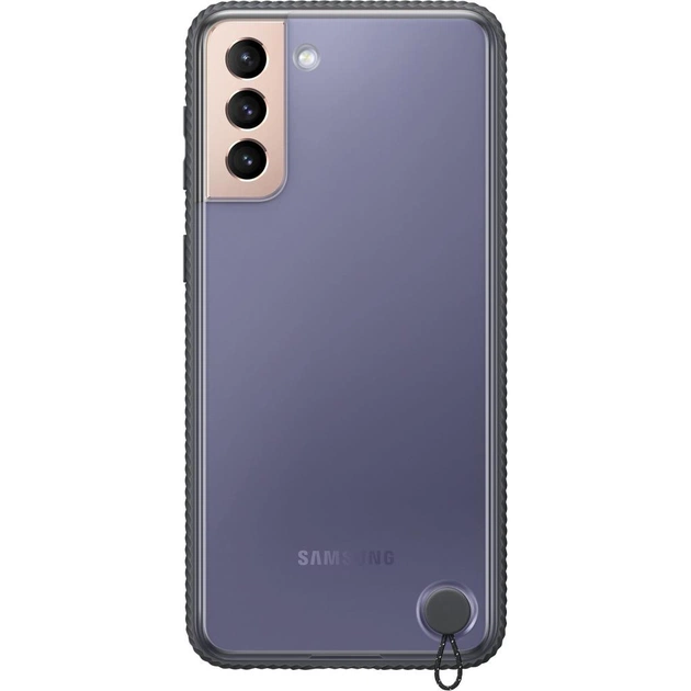 Чехол для мобильного телефона Samsung Clear Protective Cover Samsung Galaxy S21+ Black (EF-GG996CBEGRU) - изображение 1