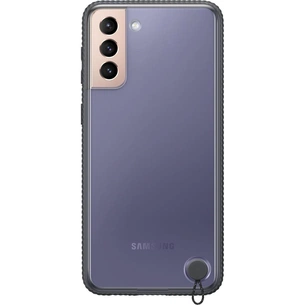 Чохол до мобільного телефона Samsung Clear Protective Cover Samsung Galaxy S21+ Black (EF-GG996CBEGRU) зображення 1