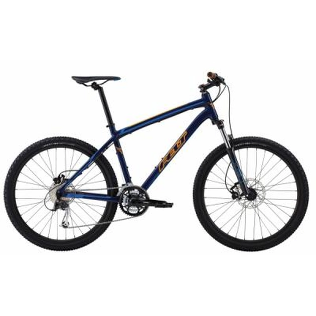 Велосипед Felt MTB SIX 70 XL navy blue (orange/blue) 22" (8044 04905) - изображение 1