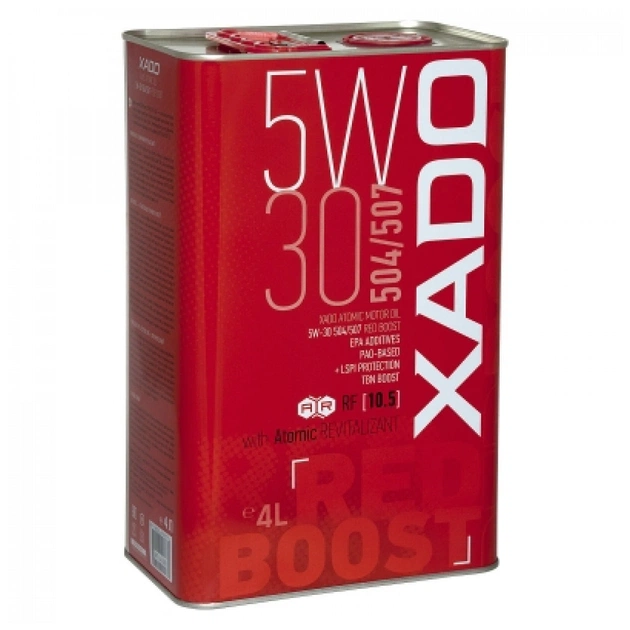Моторна олива Xado 5W-30 504/507 Red Boost, 4 л (ХА 26296) - зображення 1