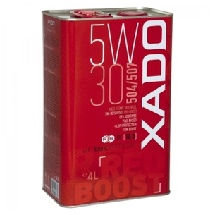Моторна олива Xado 5W-30 504/507 Red Boost, 4 л (ХА 26296) зображення 1