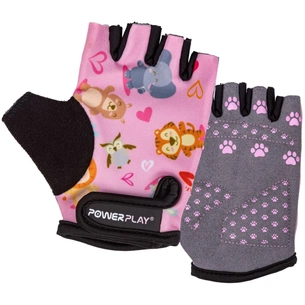 Велорукавиці PowerPlay 003 Милі Звірята S (PP_003_S_Animals) зображення 1